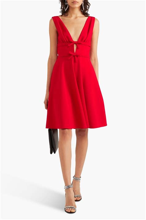 miu miu red bow dress|miu michu shoes.